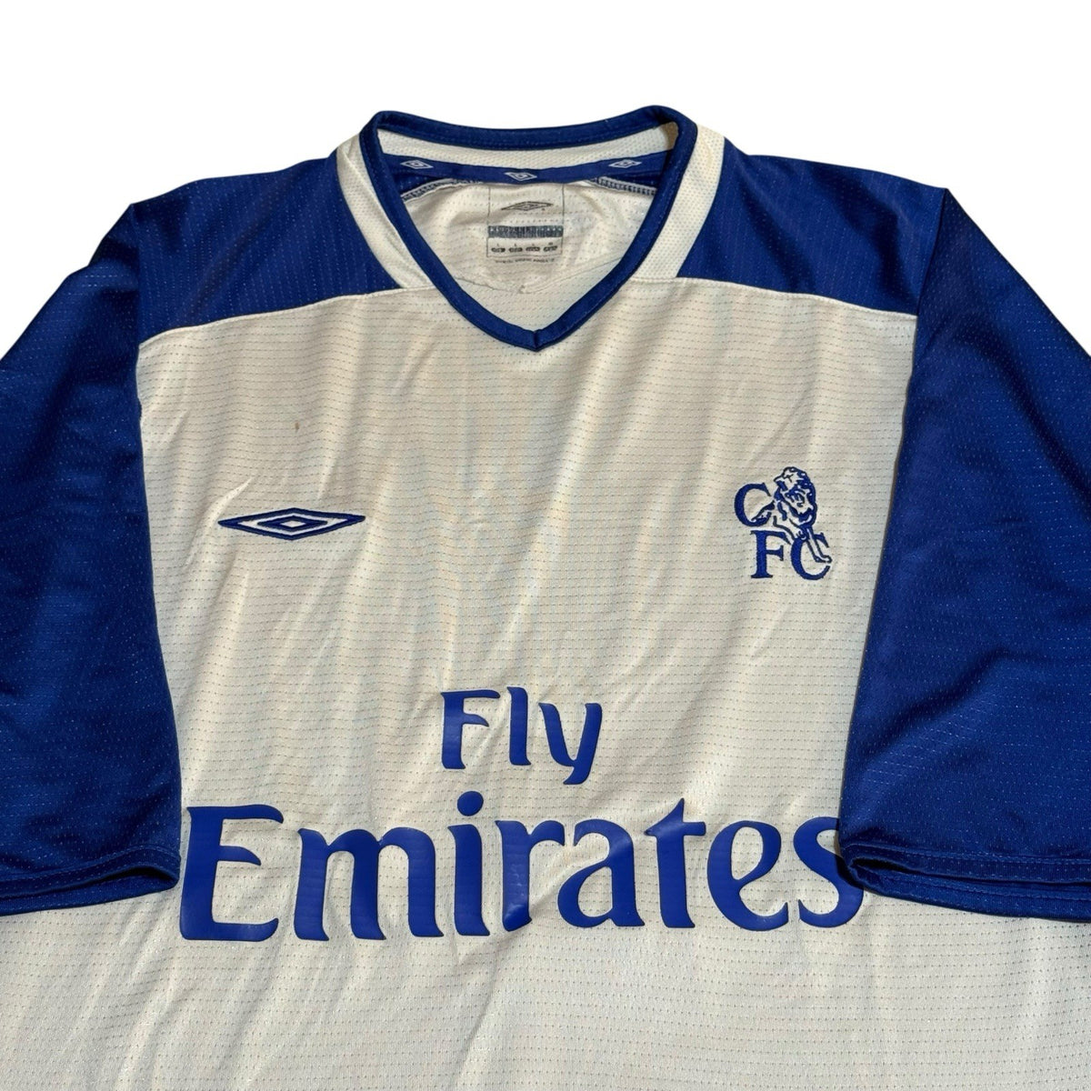 CHELSEA LONDON 2003/2004 SHIRT TRAINING JERSEY UMBRO Large Original Vintage