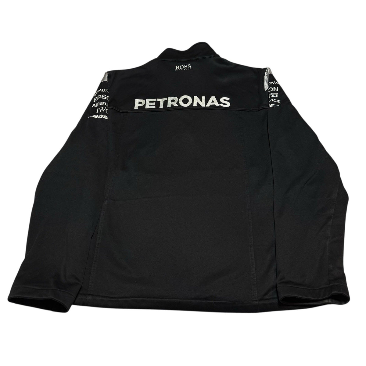Mercedes Benz Big Logo Petronas Racing Jacket Vintage Hugo Boss Size XXL