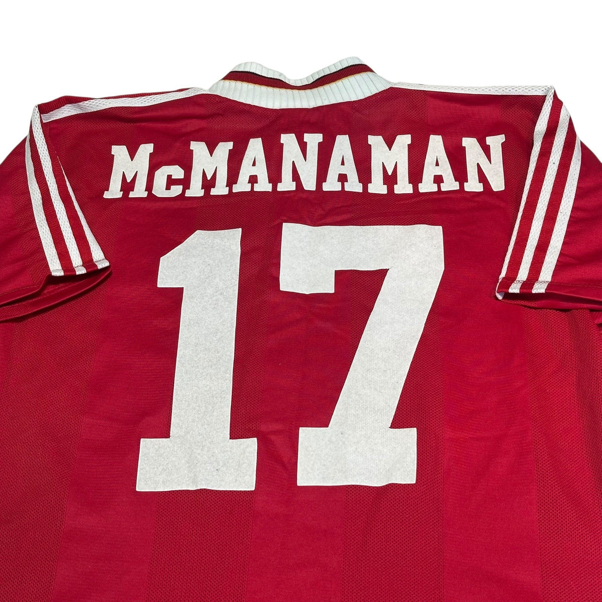 Liverpool FC Home Shirt 1995/96 Adidas McManaman #17 Size Medium Adults