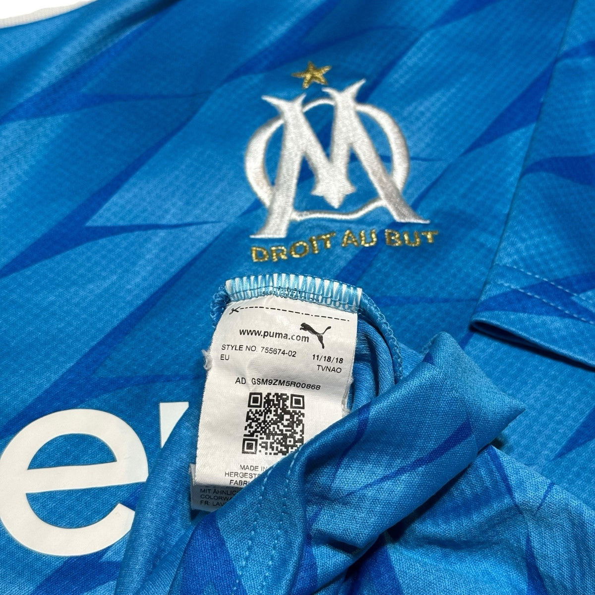 Marseille 2019/20 Away Shirt Puma Size 3XL