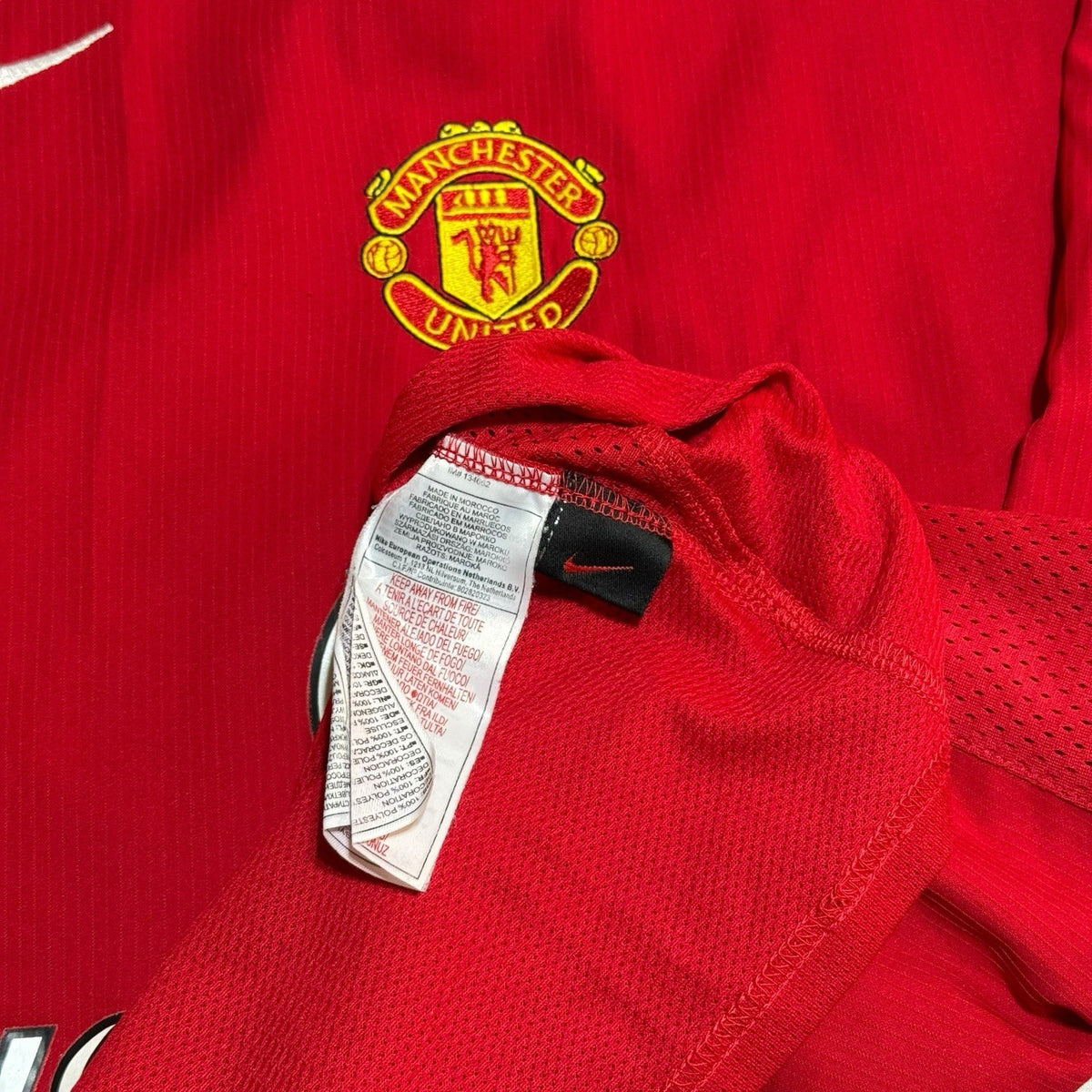 Original Manchester United 2004/06 home Shirt Nike Van Nistelrooy #10 XL