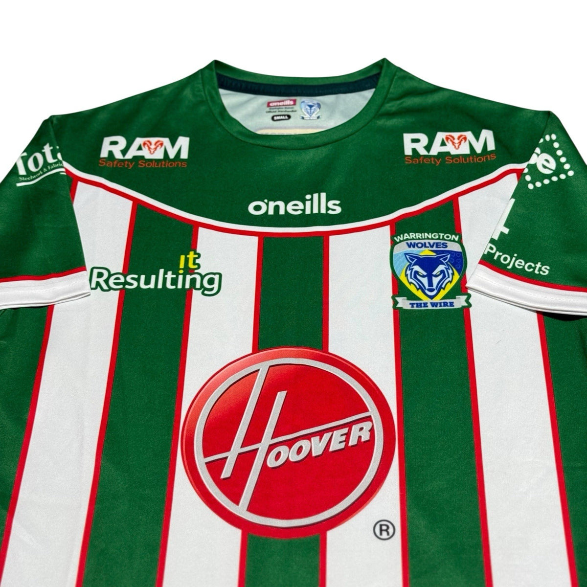 Warrington Wolves Rugby Super League Away Shirt 2021 O'Neills Jersey Top Small S