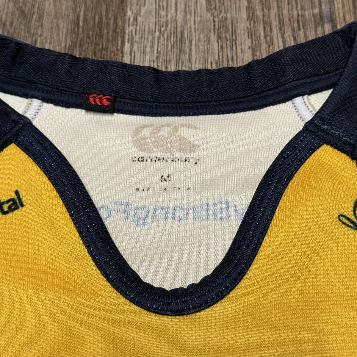 Cardiff Blues European Third Rugby Shirt 2016/17 Medium Adult Land Rover Sponsor