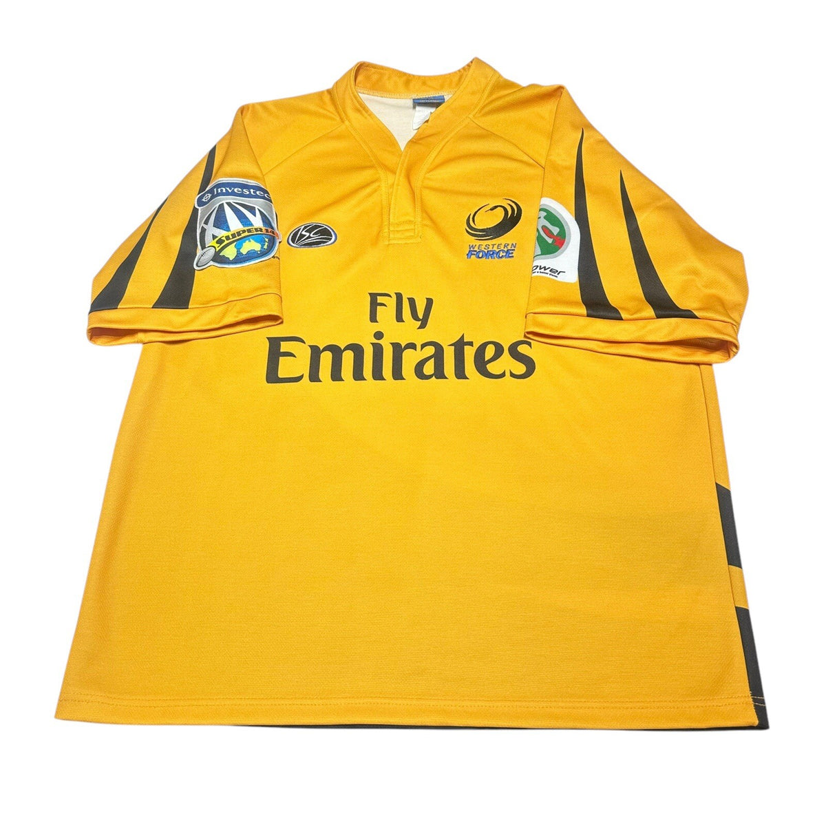 Western Force ISC 2007 Shirt Away Super 12 Rugby Union Jersey XL