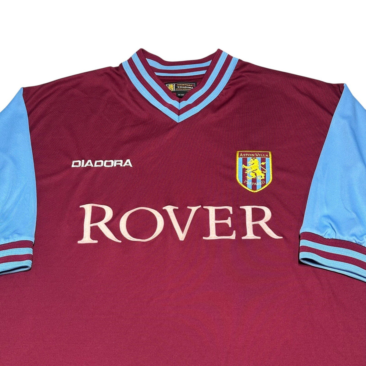 ASTON VILLA 2003/2004 HOME FOOTBALL SHIRT JERSEY DIADORA SIZE XL/XXL