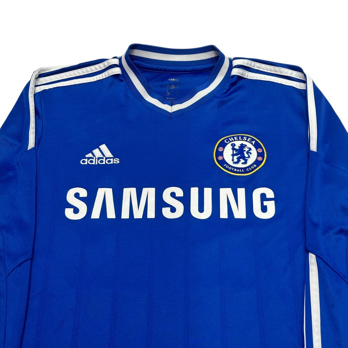 CHELSEA 2013/2014 HOME FOOTBALL SHIRT #22 WILLIAN SIZE S LONGSLEEVE