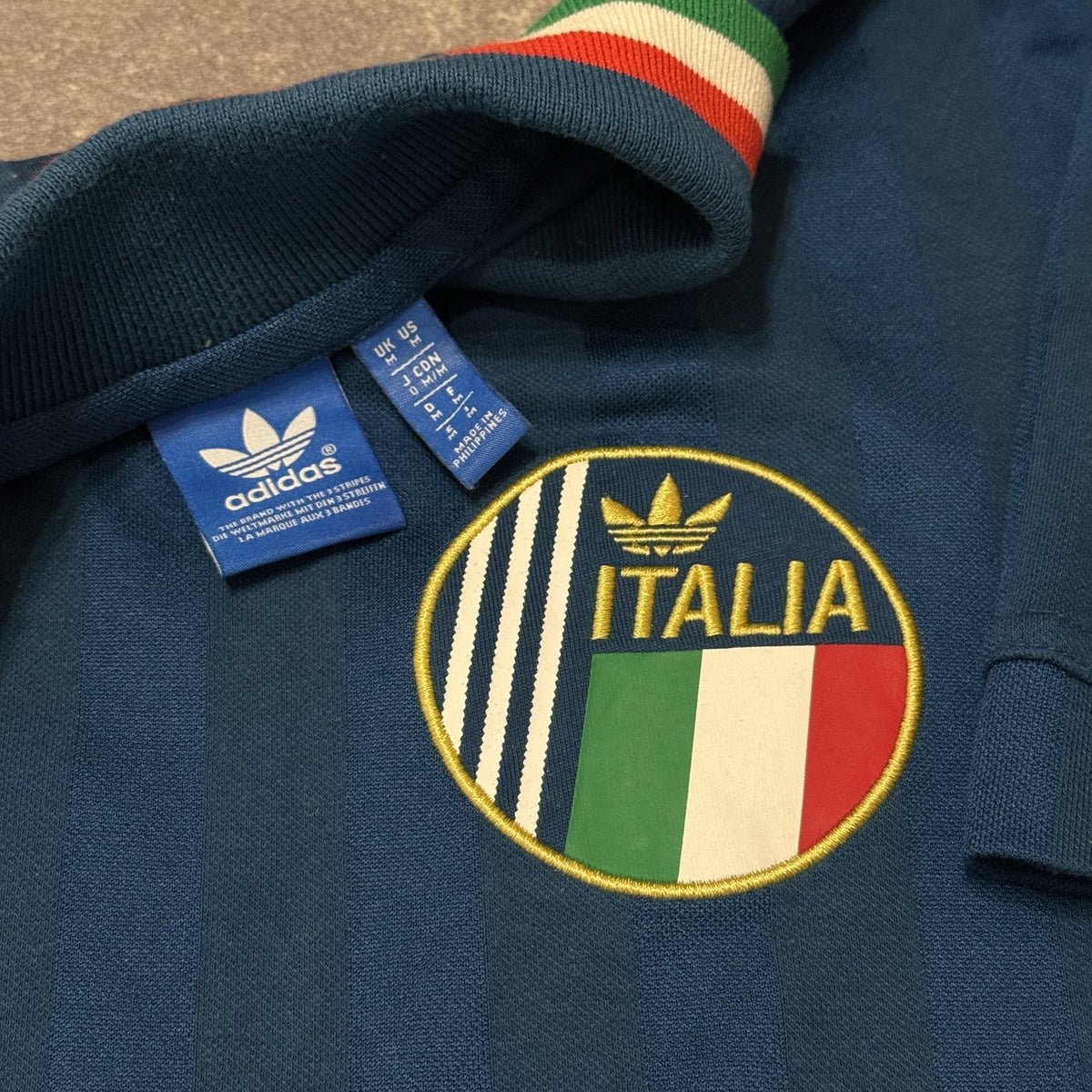 Adidas Italy National Team Shirt Mens Medium #10