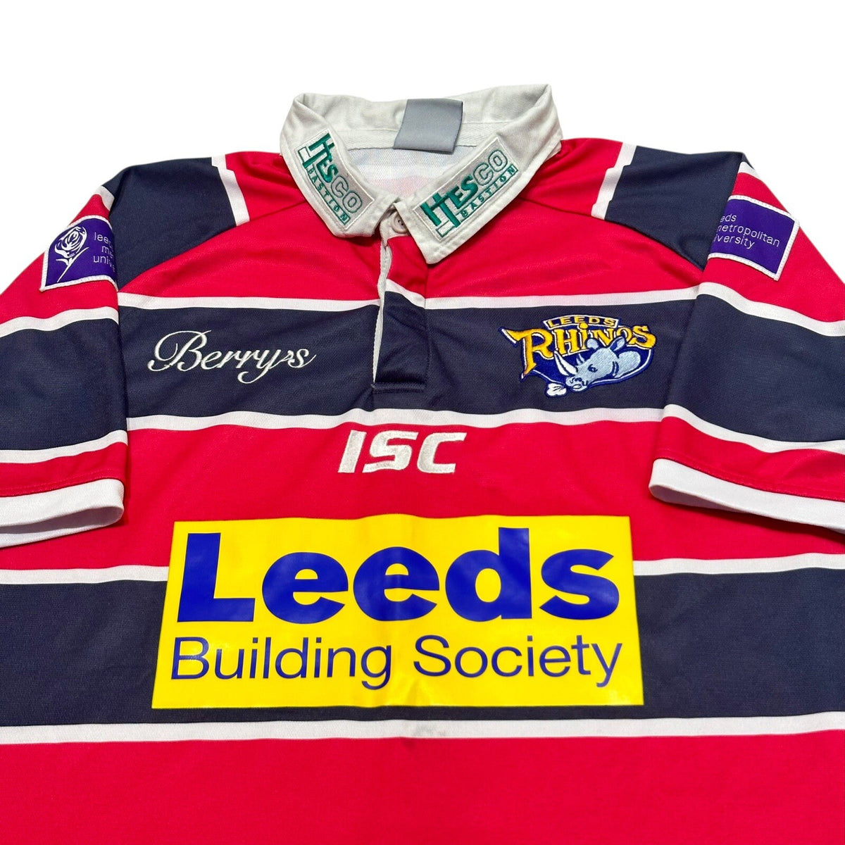 LEEDS RHINOS 2012/2013 SHIRT ISC RUGBY LEAGUE JERSEY MENS SIZE XXL