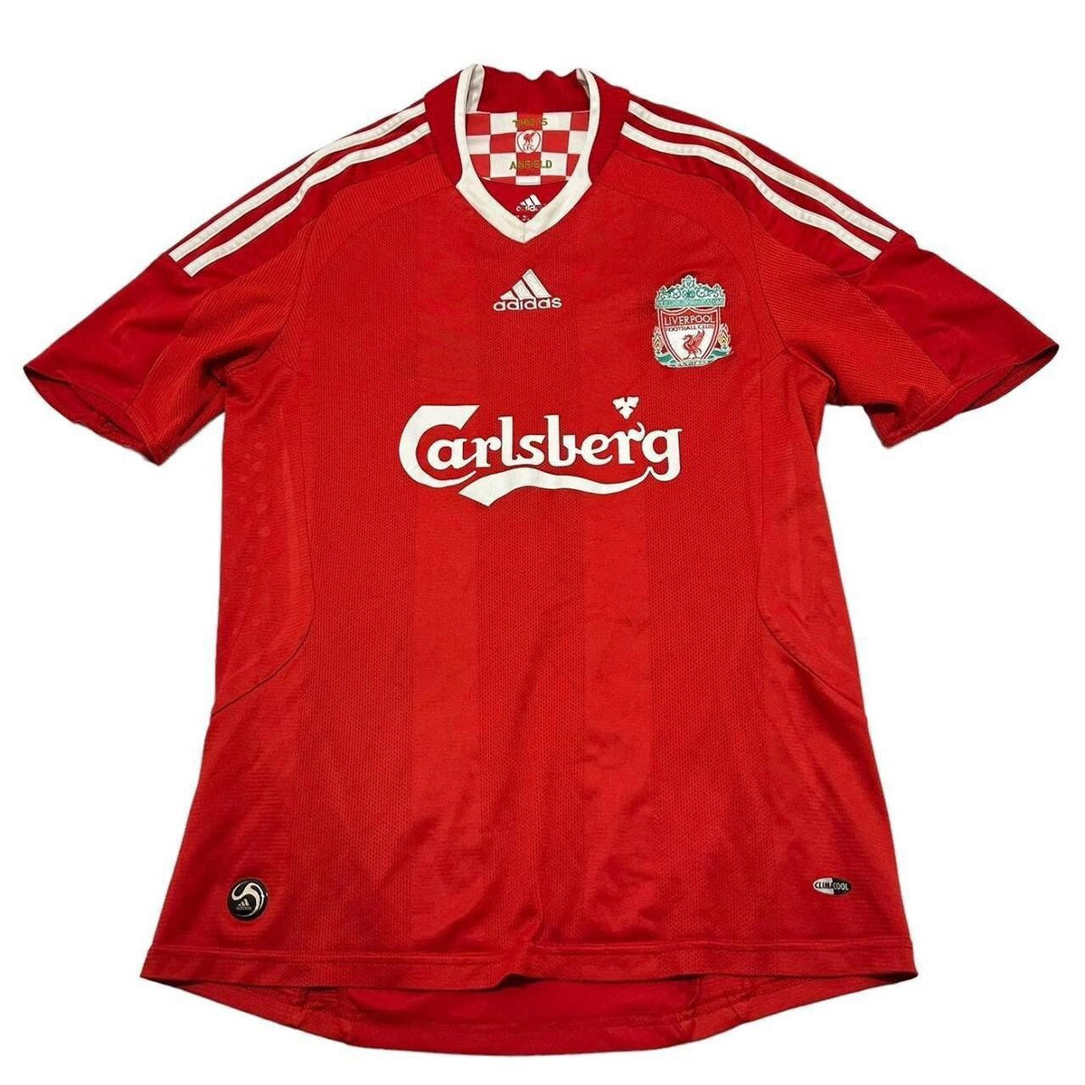 Adidas Liverpool 2008/2009 Home Shirt Small Men’s Gerrard 8 Authentic Original