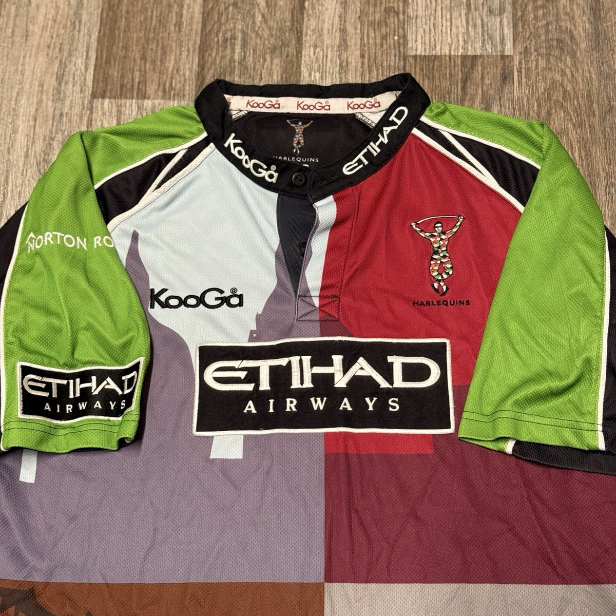 Harlequins 2010-2011 Home Rugby Shirt XL Jersey Kit Size Extra Large