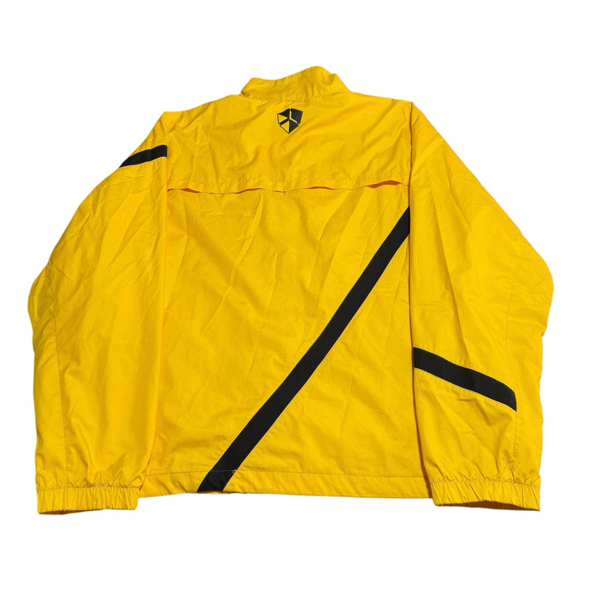 Vintage Nike Aston Villa Football Club Yellow Track Jacket 2011/12 Size XL