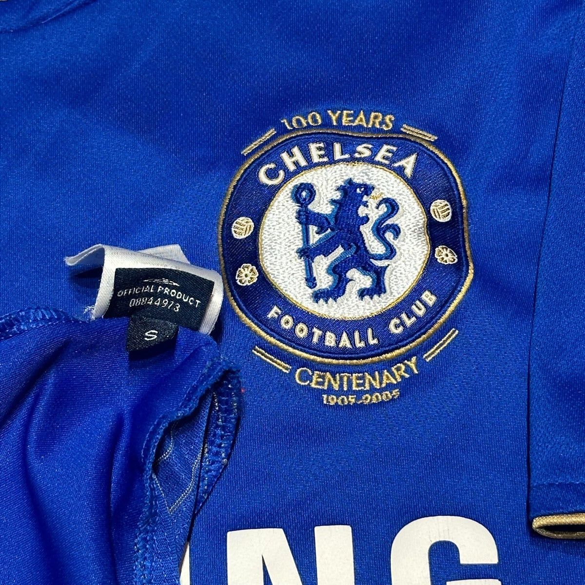 CHELSEA 2005/06 Centenary Home Football Shirt SMALL UMBRO ORIGINAL Vintage