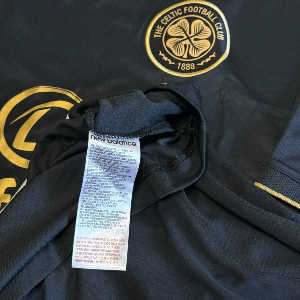 Celtic 2016/2017 New Balance Away Football Shirt Size 3XL