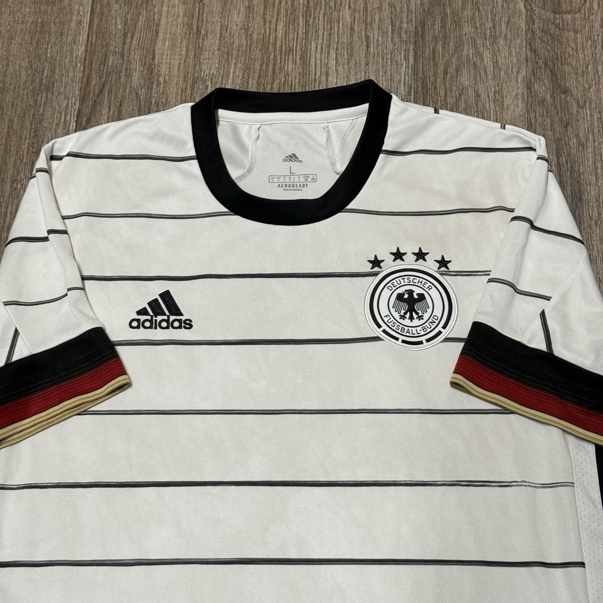 Germany Football Shirt Home 2020 Adidas Size Large