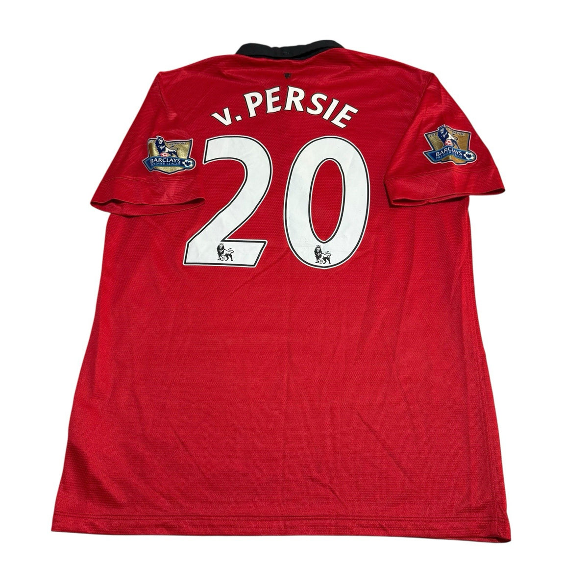 MANCHESTER UNITED 2013/2014 HOME FOOTBALL SHIRT #20 VAN PERSIE NIKE SIZE M