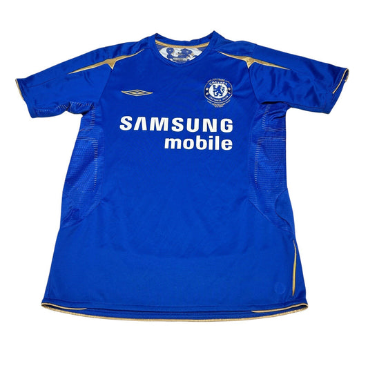 CHELSEA 2005/06 Centenary Home Football Shirt SMALL UMBRO ORIGINAL Vintage
