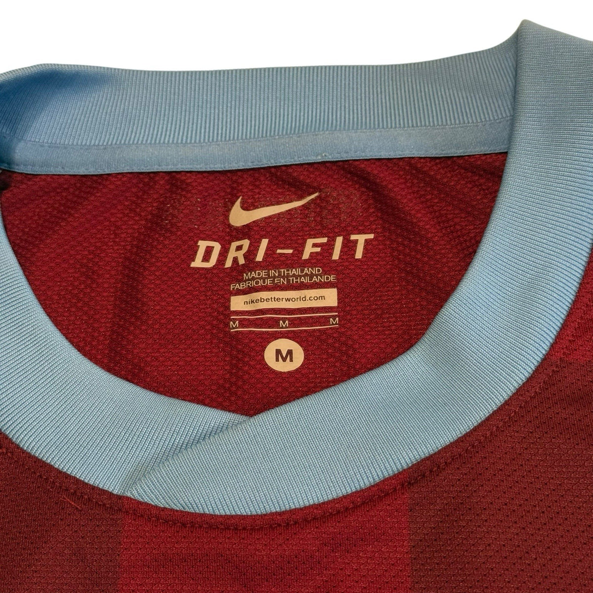 Aston Villa 2011/12 Sponsorless Home Shirt Men’s Medium Nike