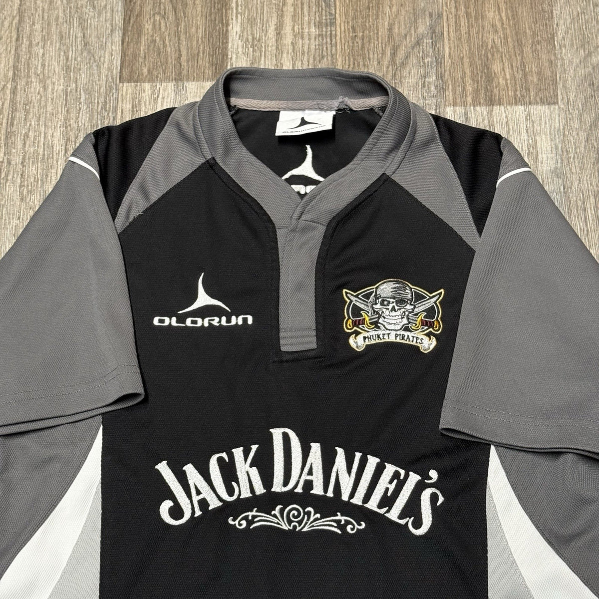 Phucket Pirates Jersey Large Rugby Union Shirt Jack Daniels Adults L