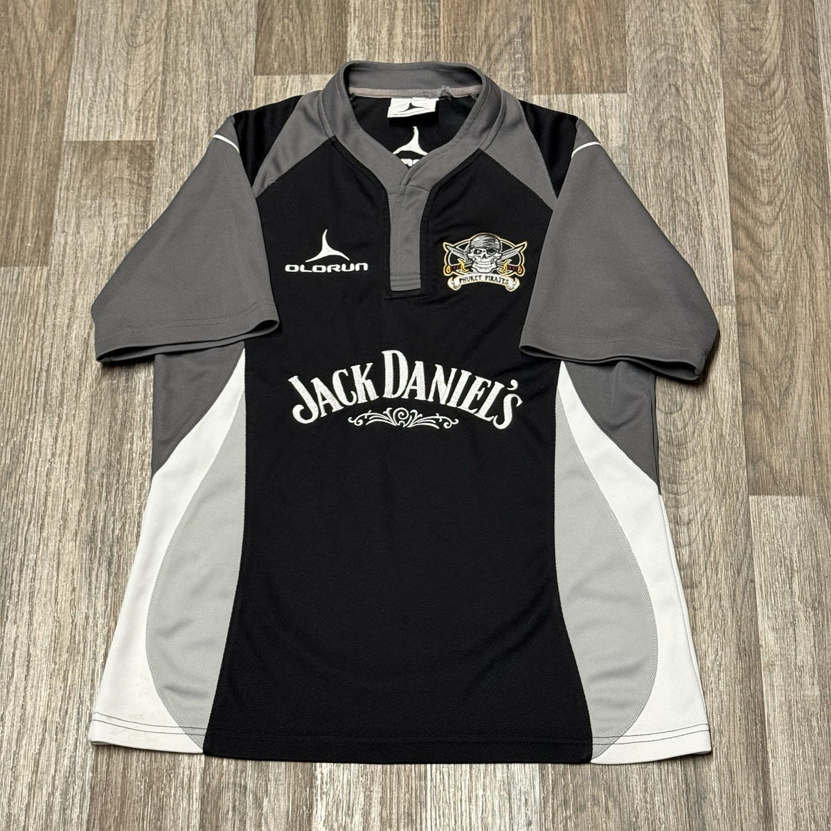 Phucket Pirates Jersey Large Rugby Union Shirt Jack Daniels Adults L