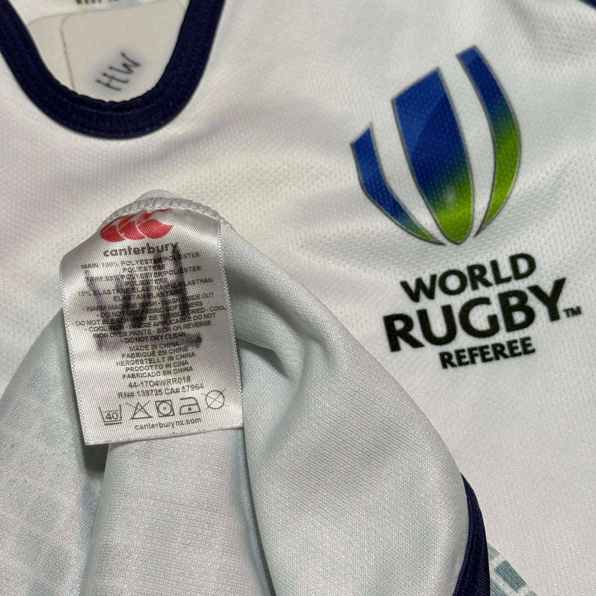 Canterbury Rugby Referee Shirt With Gps World Cup size Small