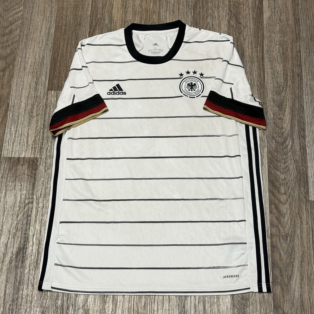 Germany Football Shirt Home 2020 Adidas Size Large