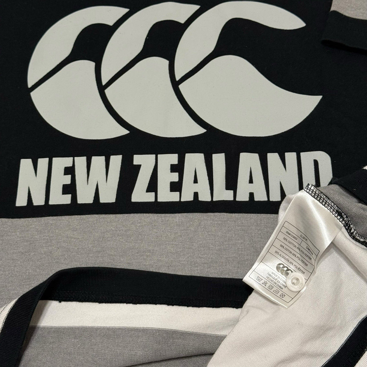 Canterbury Of New Zealand Rugby Shirt Large Men’s Striped Top Vintage