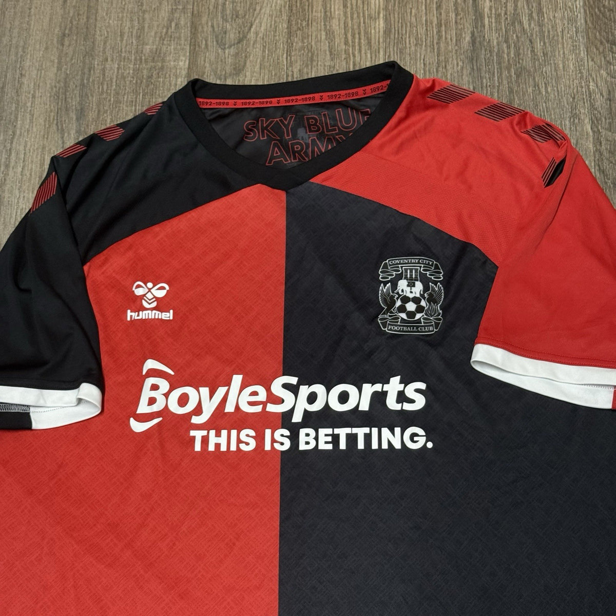 Coventry City 2020/2021 Away Football Shirt Hummel Size 5XL
