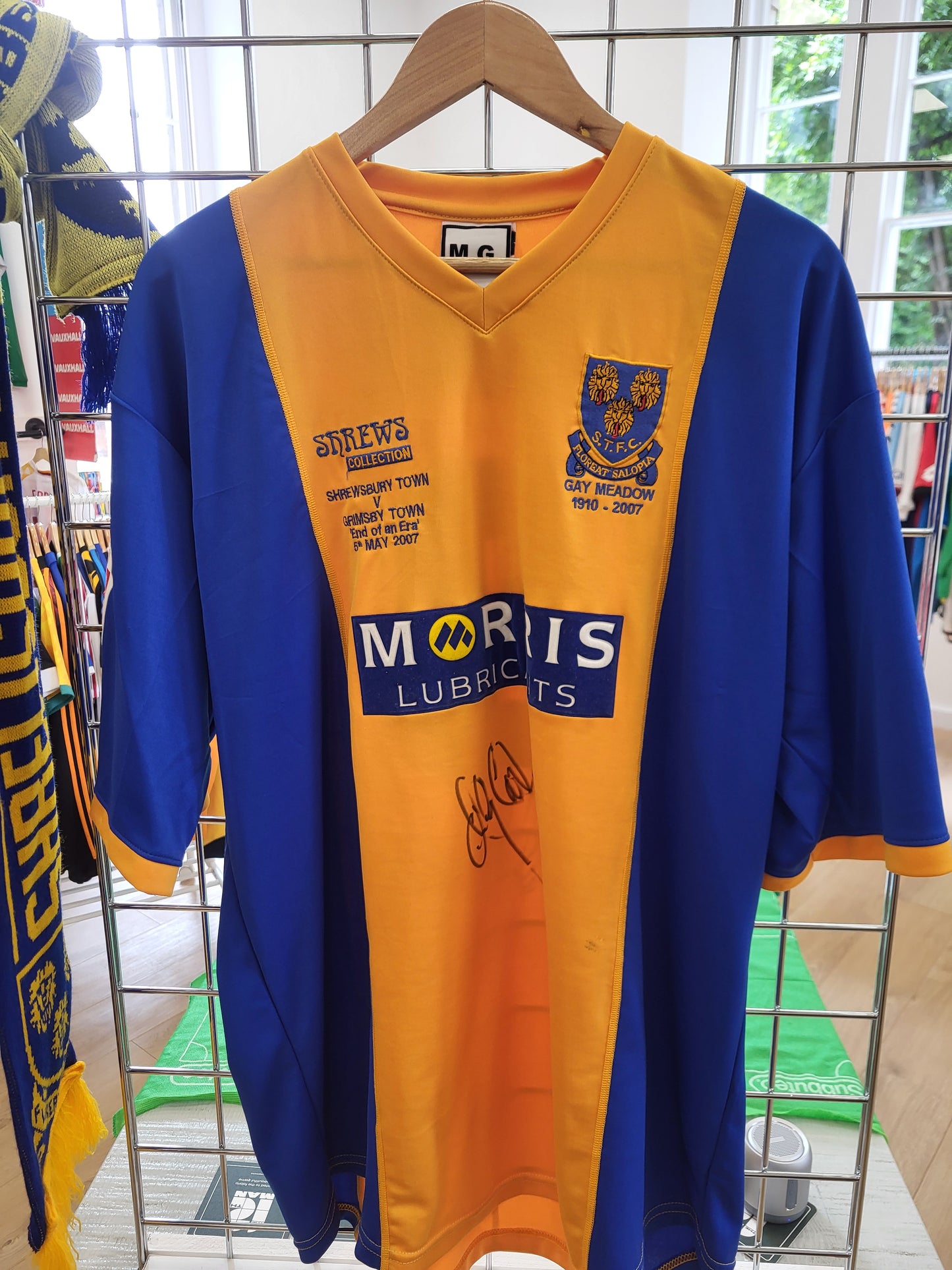 Special Raffle 'End of an Era' Shrewsbury Town Match Shirt- Andy Cooke