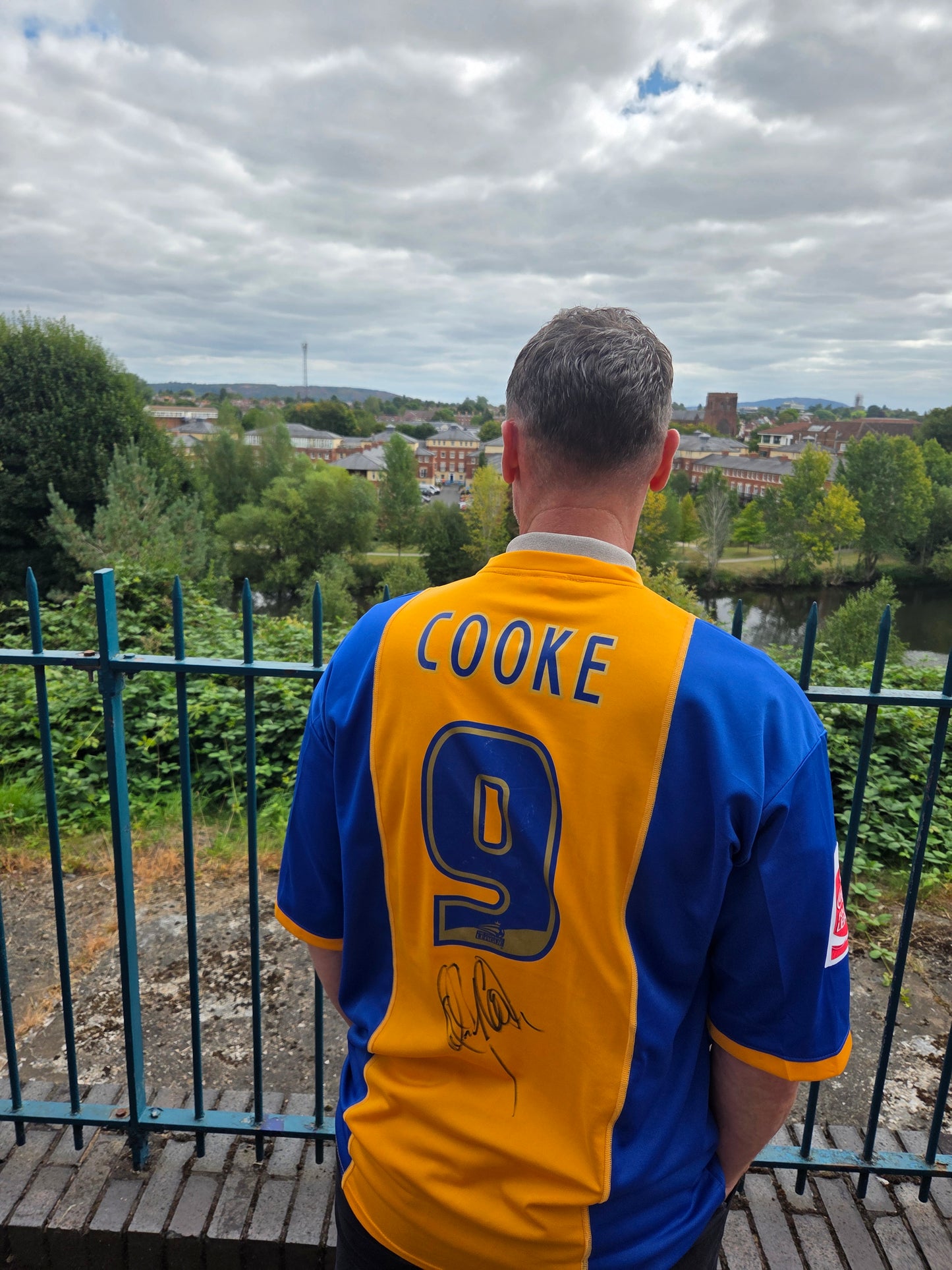Special Raffle 'End of an Era' Shrewsbury Town Match Shirt- Andy Cooke