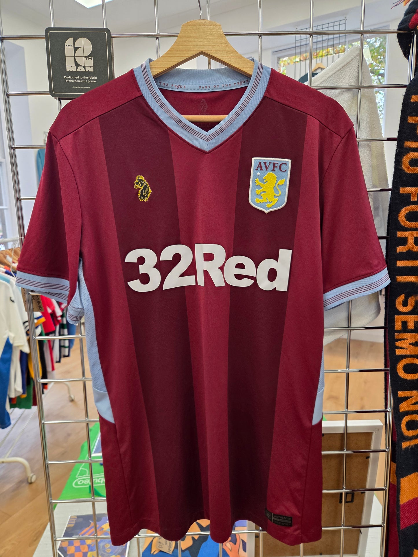 Aston Villa 2018/19 Home Shirt Medium
