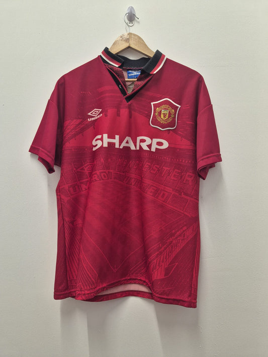 Manchester United 1994/96  Home Shirt Medium