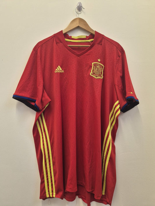 Spain 2016/17 Home Shirt XL