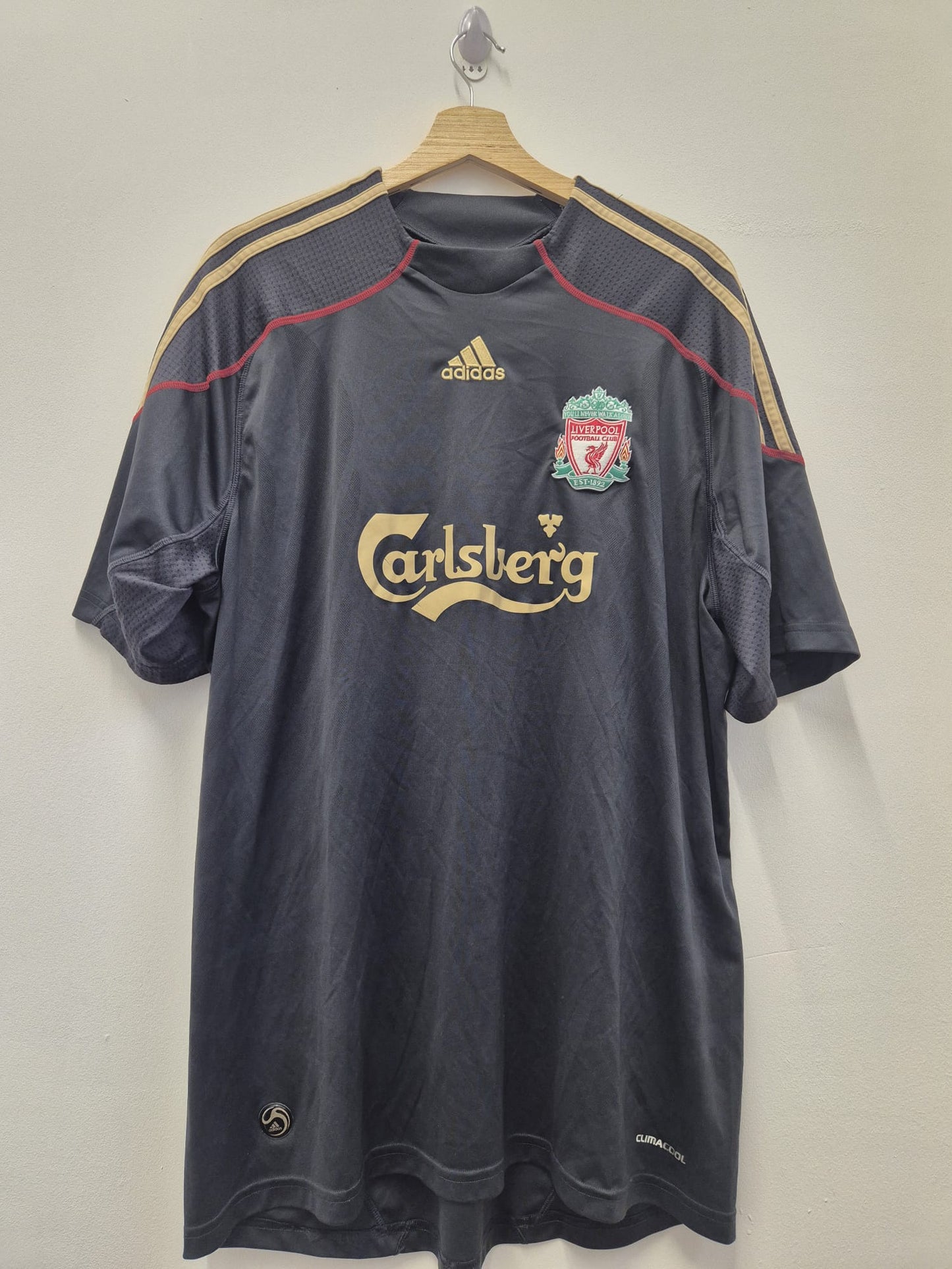 Liverpool 2009/10 Away Shirt 2XL