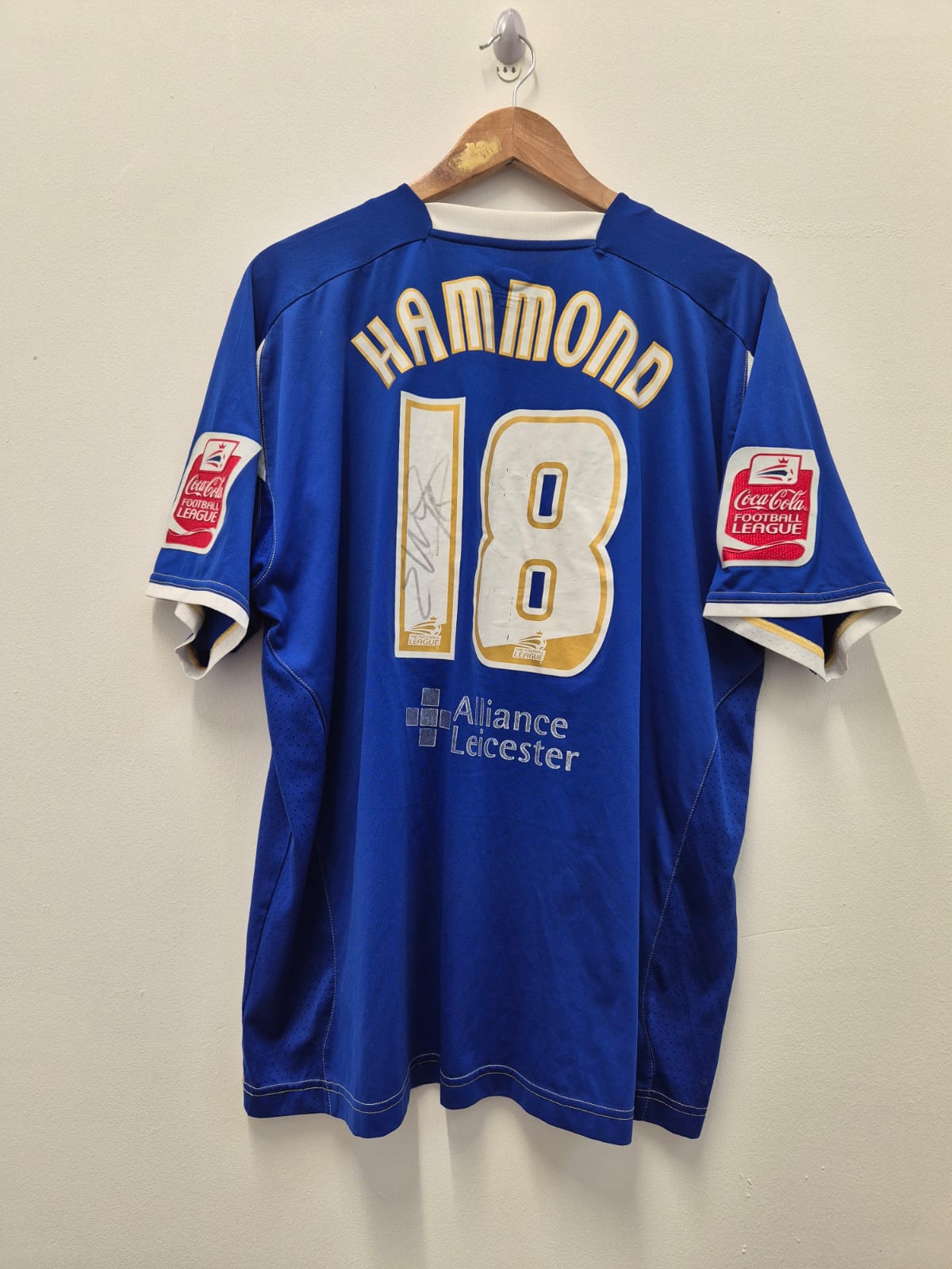Leicester City 'Hammond 18' 2006/07 Home Shirt X-Large