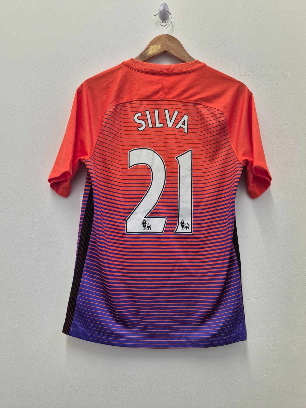 Manchester City 'Silva 21' 2016/17 Third Shirt Small