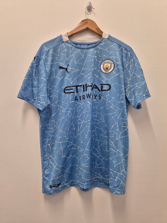 Manchester City 2020/21 Home Shirt XL