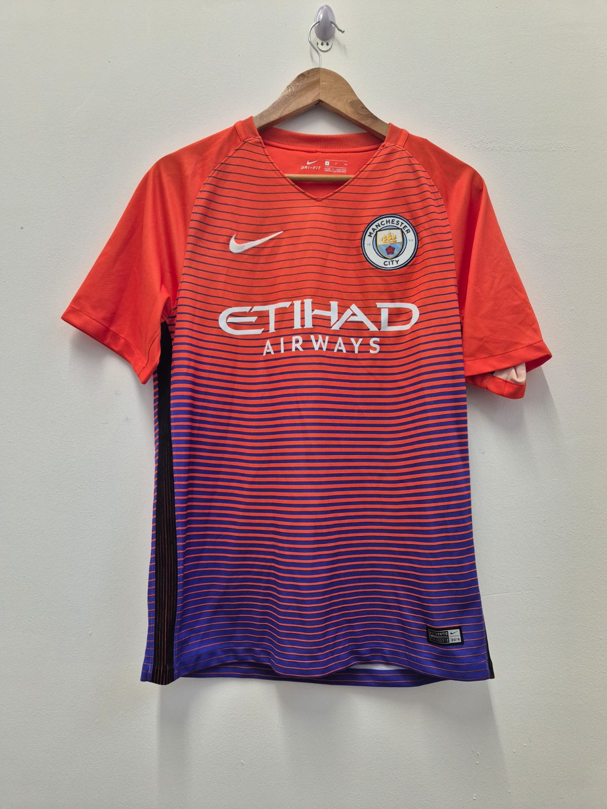Manchester City 'Silva 21' 2016/17 Third Shirt Small