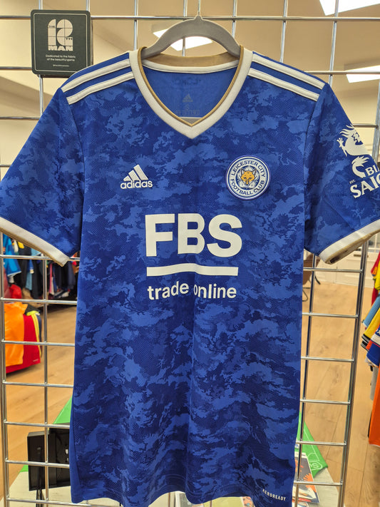 Leicester City 2021/22 Home Shirt Small