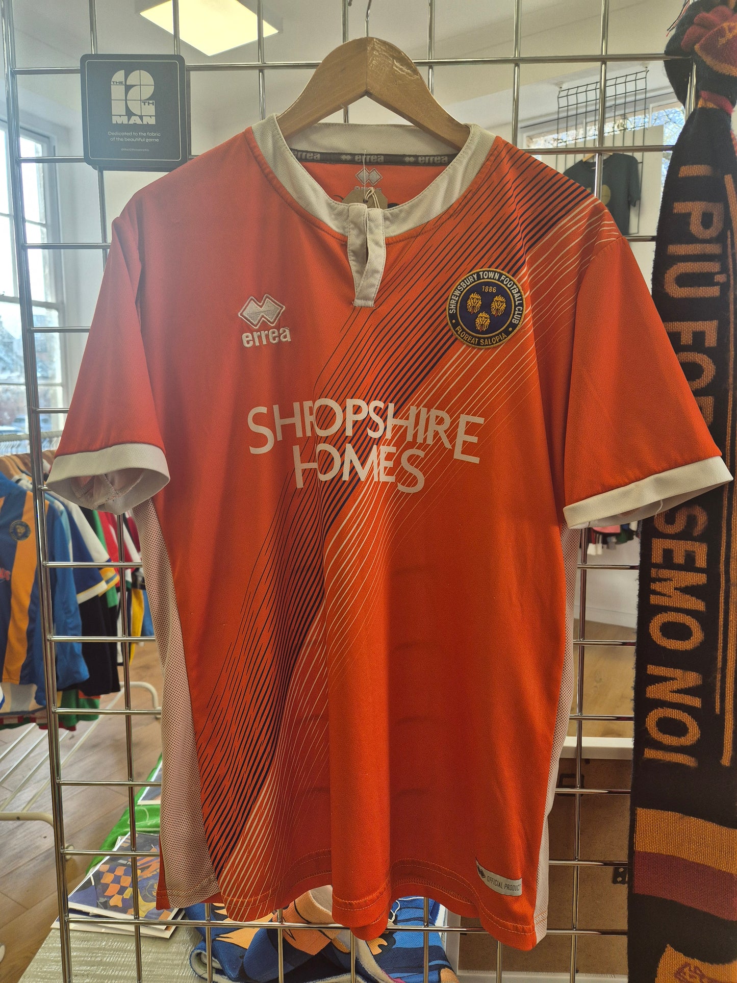 Shrewsbury Town 2018/19 Away Shirt XL