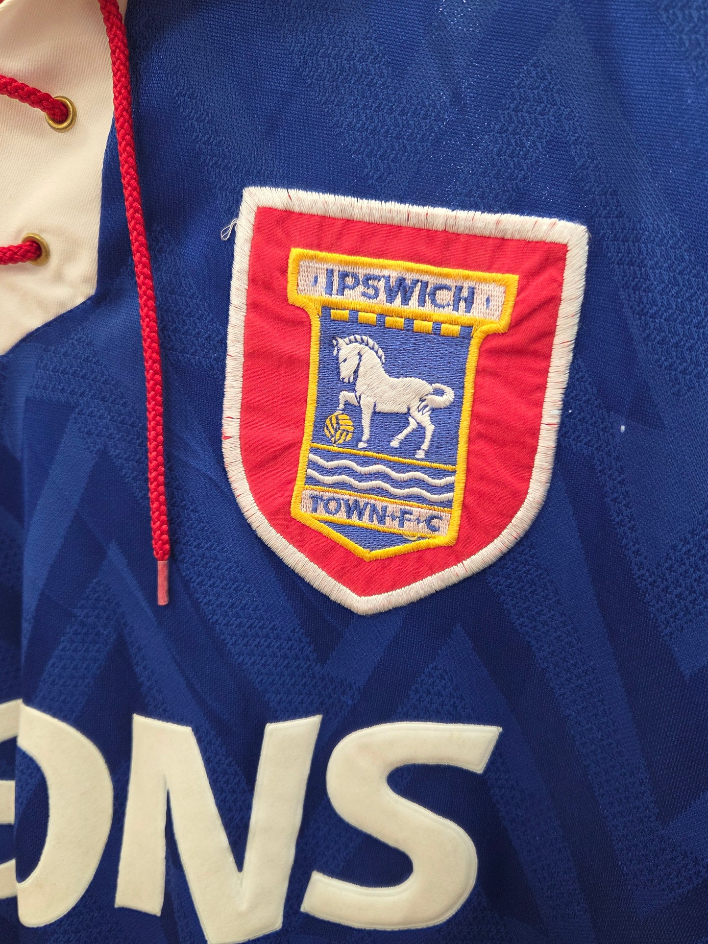 Ipswich Town 1992/94 Home Shirt XL