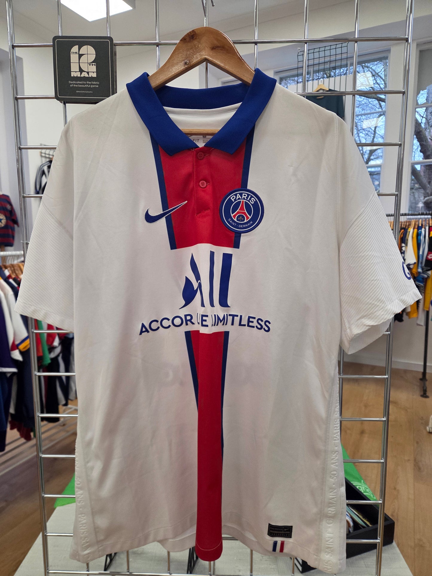 PSG Paris Saint-Germain 2020/21 'Mbappe' Third Shirt XL