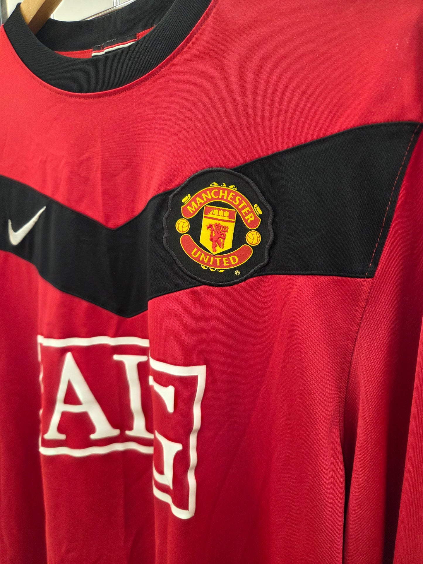 Manchester United 2009/10 'Rooney' Home Shirt Large