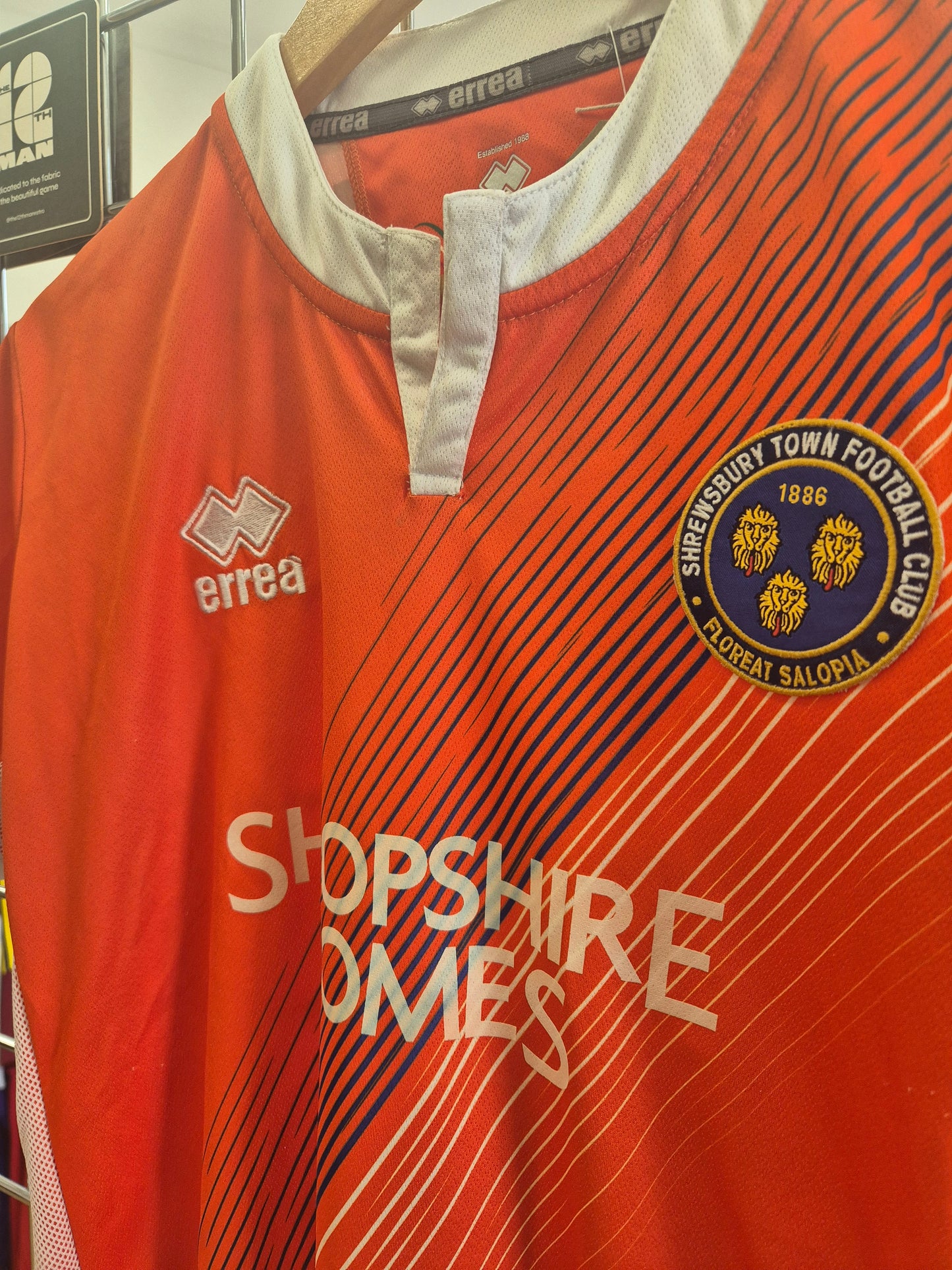 Shrewsbury Town 2018/19 Away Shirt Small