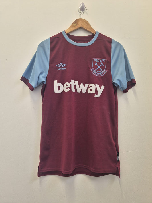West Ham 2020/21 Home Shirt Small
