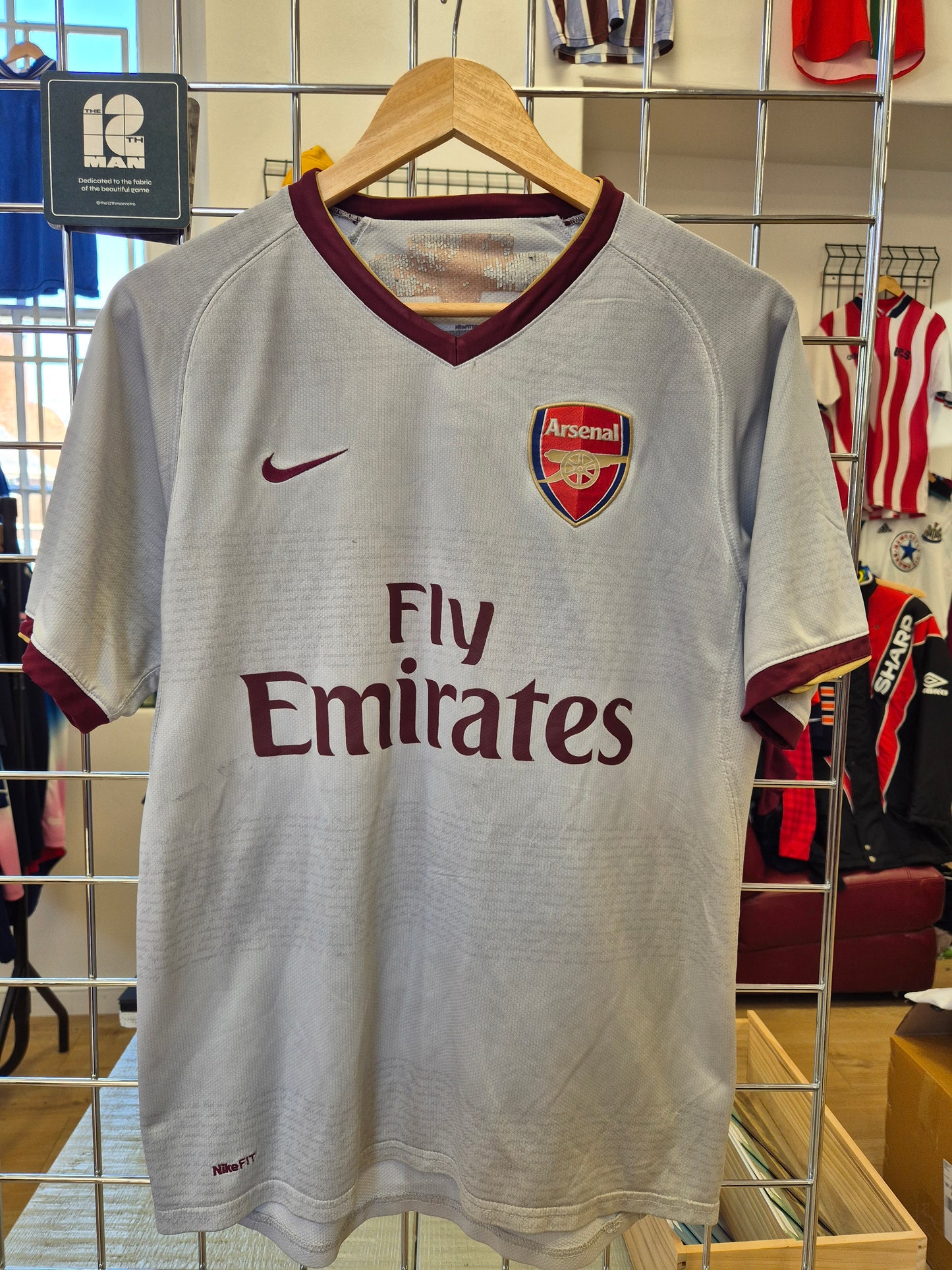 Arsenal 2007/08 Away Shirt Large