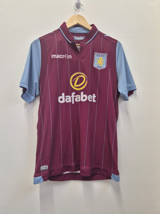 Aston Villa 2014/15 Home Shirt Small