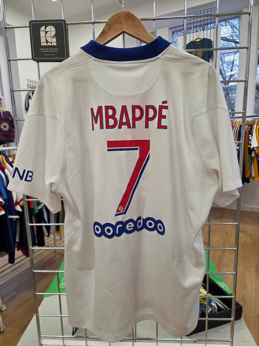 PSG Paris Saint-Germain 2020/21 'Mbappe' Third Shirt XL