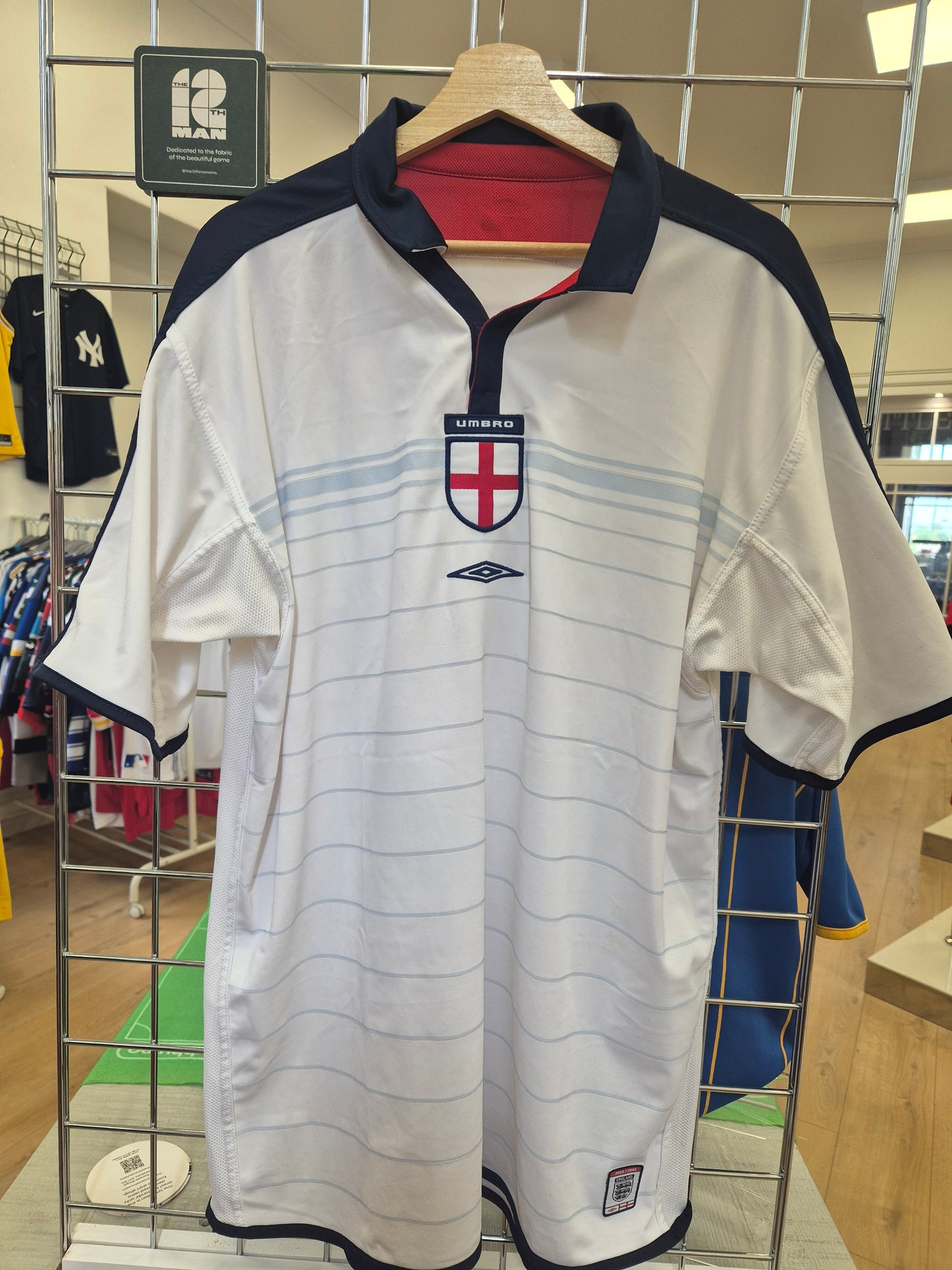 England 2004 Reversible Home Shirt XL