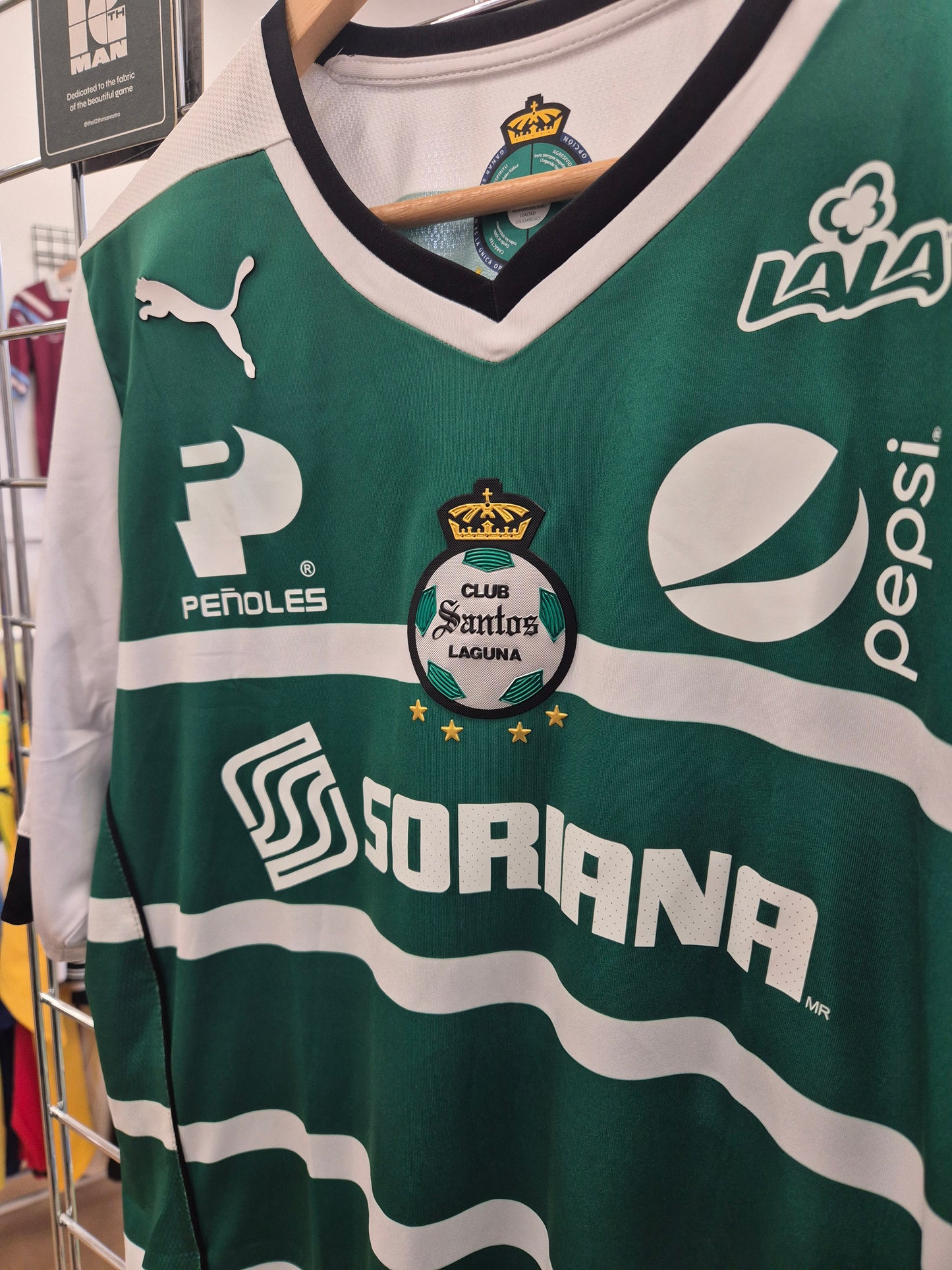 Santos Laguna 2014/15 Home Shirt Large