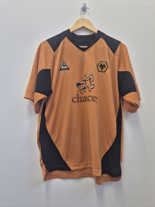 Wolves 2004/06 Home Shirt Medium
